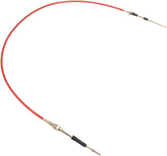 Automatic Transmission Shifter Cable, 130cm 81831 Shifter Cable Replacement for BM Shifters with 0.375 Inch Diameter Housing, Threaded End and Eyelet Connection