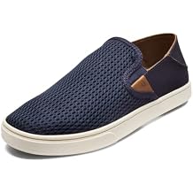 OLUKAI Pehuea Women's Slip On Sneakers, Casual Everyday Shoes with Easy On & Off Design, Breathable Mesh & Drop-in Heel, All-Day Comfort & Support
