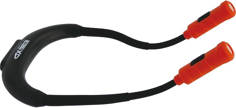 K Tool International XD5523 ISN Rechargeable Dual Head Work Light, Magnetic Base, Flexible Gooseneck, Dimmable Brightness, Resistant to Water Oil and Grease