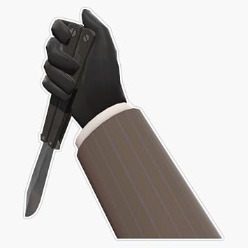 Tf2 Backstab Bumper Sticker Vinyl Decal 5"