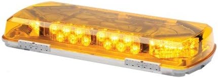 Whelen MC16SA - 12 VDC Amber Stud Mount, Mini Century