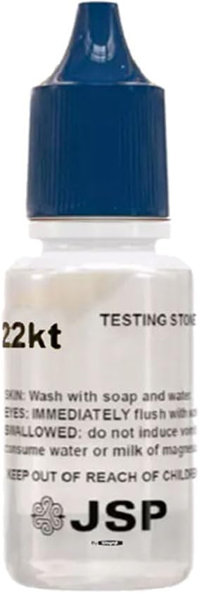 Waytest 22K Gold Testing Solution Purity Determiner Jewelry Scrap Precious Metal Made in USA