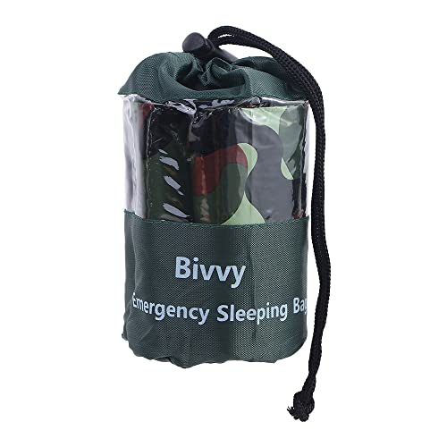 Vctitil Sleeping Bags Waterproof Lightweight Thermal Emergency Sleeping Sack Survival Blanket Bags Camping Hiking Outdoor Activities