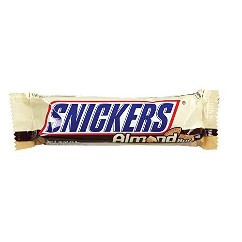 Snickers Almond Chocolate Bar 401050 1.76 oz Pack of 24