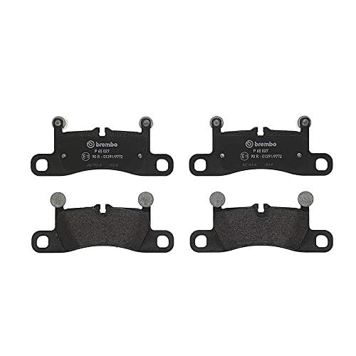 Brembo P65027 Low-Met Alloy Steel Rear Disc Brake Pad Set PORSCHEVW OE# 7P0698451