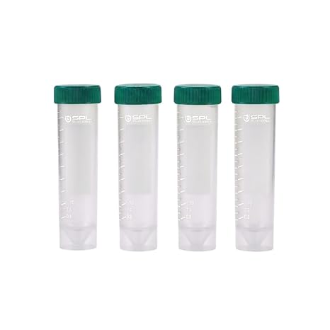 SPL 50 ml Conical Centrifuge Tube with Skirt, Sterile, Non - pyrogenic, DNase/RNase - Free (Case of 500)