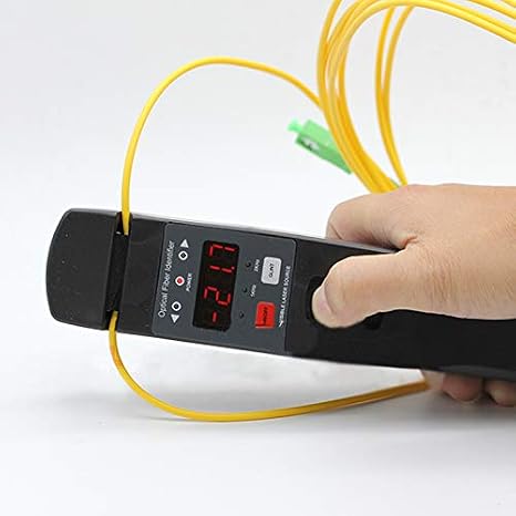 Live Optical Fiber Identifier with Wave Respond 800-1700nm Built in VFL FTTH Tool