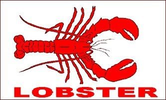 3'x5' LOBSTER Resturant FLAG, sign banner