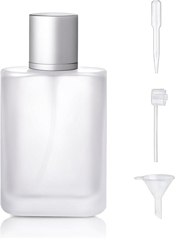 50ml/1.7 Oz Glass Perfume Spray Bottle Perfume Atomizer Empty