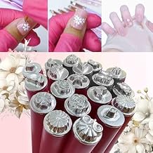 Nail Art Flower Stamp Pen Set Nail DIY Art Dotting Tools Different Design Stamping Nail Decoration Kits for Women (19PCS)