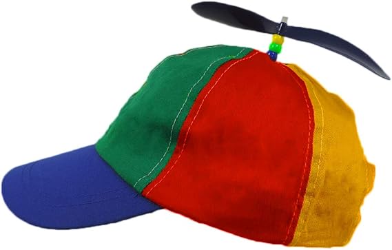 NOVELTY GIANT  Propeller Brightly Colored Baseball Hat