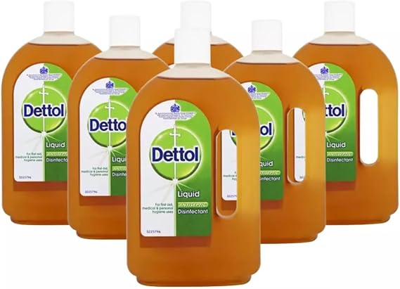 Dettol Antiseptic Liquid 500Ml - 500Ml - Pack of 6