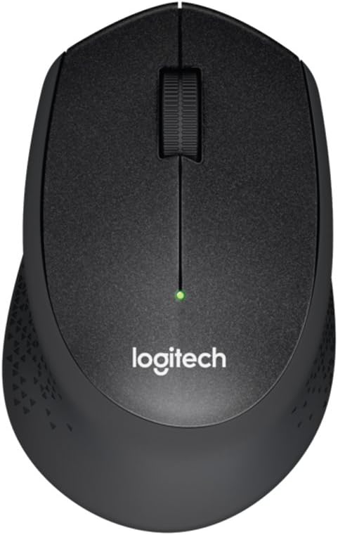 Logitech M330 Silent Plus Wireless Mouse - Black