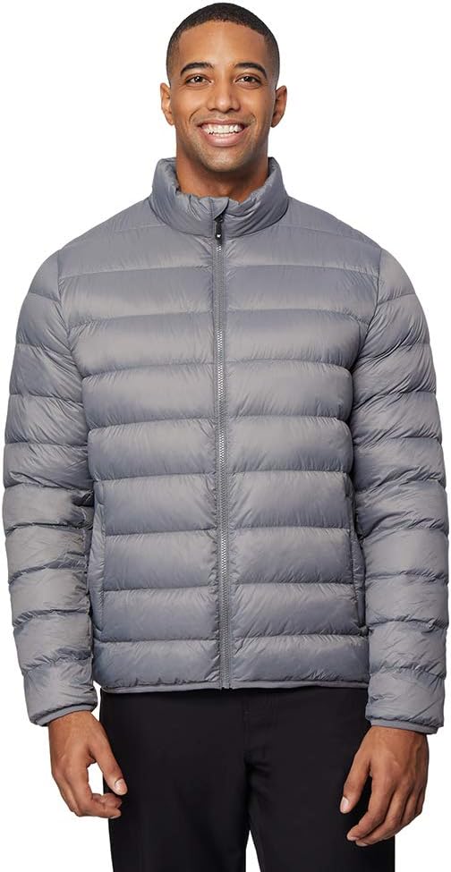 32 Degrees Men's Down Lightweight Water-Resistant Packable Puffer Jacket