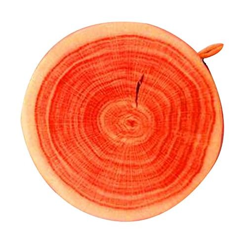Fruit Cartoon Chair Pillow Personality Cute Seat Cushion Wood