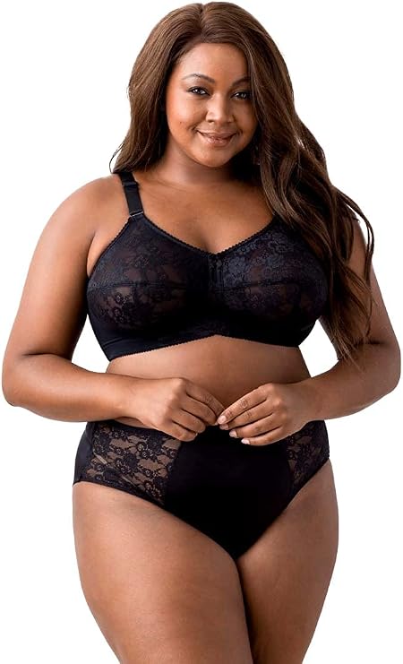 Elila Women's 1303 Lace Wireless Soft-Cup Bra
