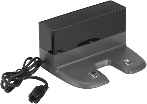 Charger Dock Base Charging Station,Compatible for Ecovacs,Compatible for Deebot,Compatible for OZMO ,T9 T8 T5 N5 N8 DJ65 DX55 Robot Vacuum Cleaner Parts US Plug