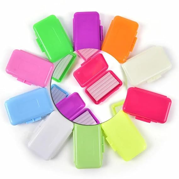 10 Pack Dental Wax for Braces Wearer Flavored Gum Protection Mouth Wax