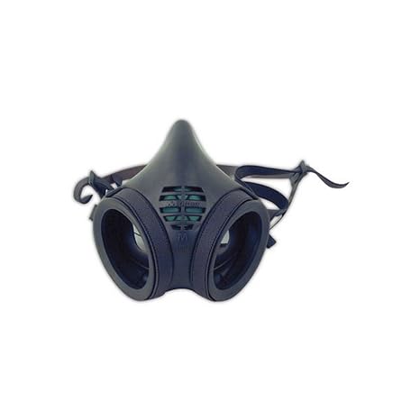 Moldex 8002 Half Mask Respirator Facepiece, Medium, Black (Pack of 12)