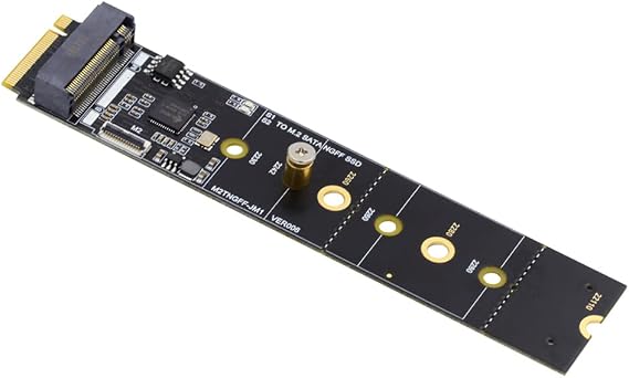 SATA NGFF Key B+M SSD to NVME M-Key Motherboard Desktop Adapter Converter SSD Card JMB582 2280