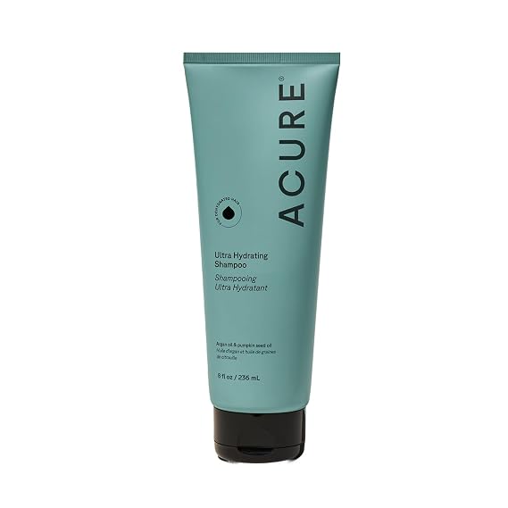 Acure Ultra Hydrating Shampoo - Moisturize and Soften Hair - 8 fl oz