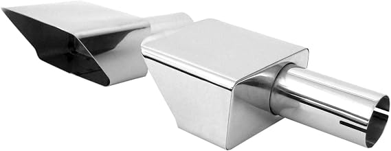 Dynomax 36459 Exhaust Pipe Spout for Dodge Challenger | 304 Stainless Steel, Slant-Cut Design