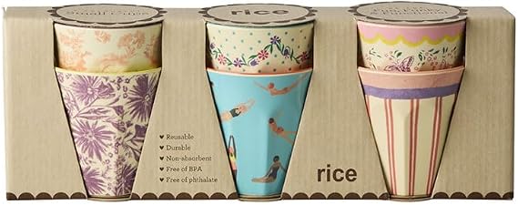 Small Cup - Multicolor - Gloriously Gifted Prints - 6-pack
