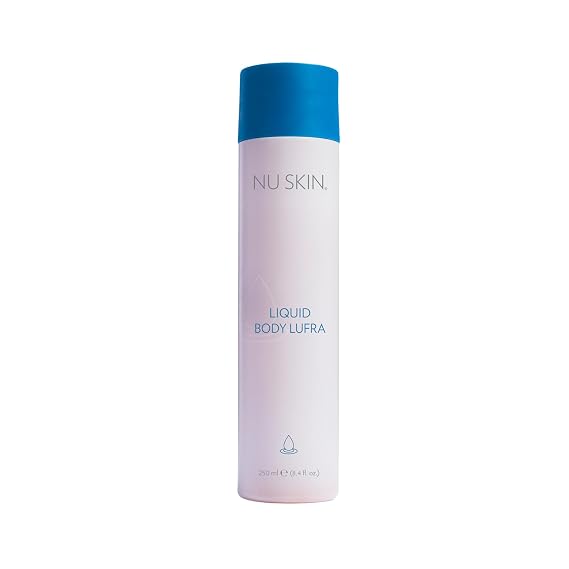 Nu Skin Liquid Body Lufra | Exfoliating Body Wash | 8.4 Fl Oz | 1 Pack | With ground walnut shells, aloe vera & glycerin | Exfoliates, soothes, and hydrates | All skin types