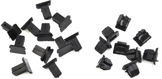 10 Pcs Plastic Panel Clip Buckle Push Retainer Fastener Nylon Black Car Bumper Retainer Interior Exterior Door Trim Rivet for W124 W140 W202 R129