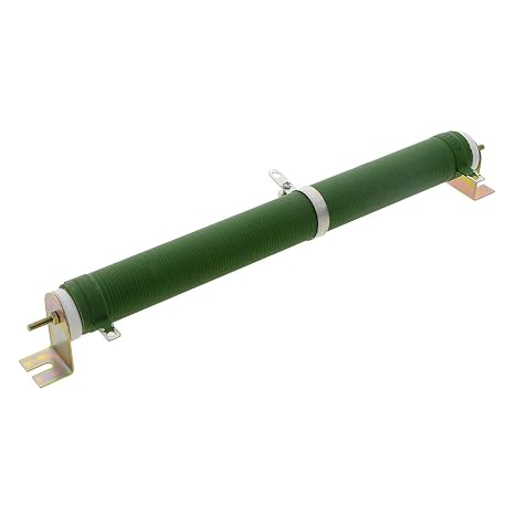 200W 12Ohm Ceramic Tube Adjustable Rheostat Variable Resistor Wire Wound,1.14 inch Tube Dia, 11 inch Length