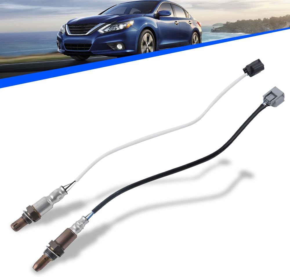 Upstream & Downstream O2 Oxygen Sensor FIT Nissan Altima 2013-2018 2.5L, Juke 2011-2015 1.6L – Replace 226931LU0A, 226A01KC0A – Direct OEM Replacement