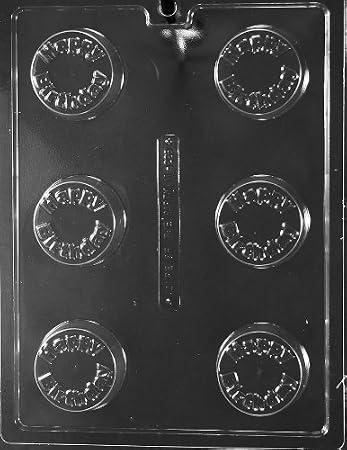 Happy Birthday Chocolate Cookie Mold - M226