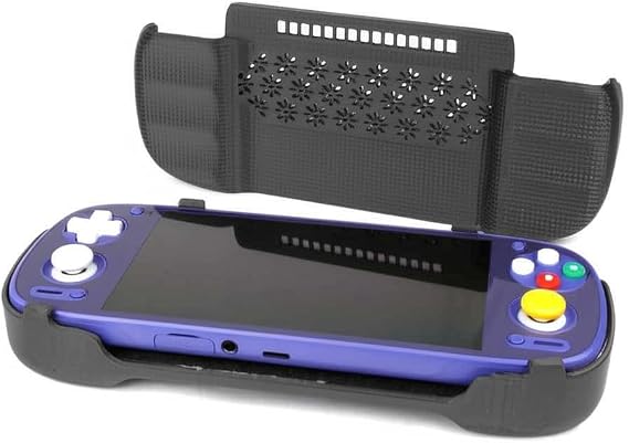 Felt Comfort Grip for Retroid Pocket 5 & G2 Grip 2-in-1 Reversible Screen Cover & Slim Comfort Grip Case with Felt Wrap Ergonomic RP 5 G2 Handheld 2n1 Deluxe