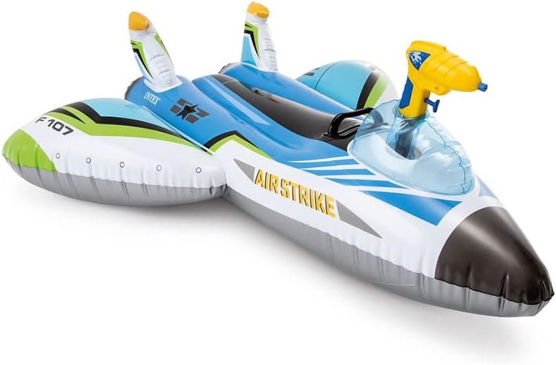 Intex 57536 Water Gun Aircraft 117 cm, water sports, beach equipment, inflatable product, swimming accessory, camping, diving, security
