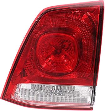Go-Parts - Tail Light for Toyota Landcruiser 2008-2011, Right (Passenger), Inner, Lens and Housing, Replacement 2009 2010
