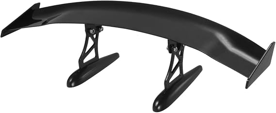 GARVALON Car Rear Tail Spoiler Wing for Enhanced Aerodynamics Easy Installation No Drilling Required Fit for Vehicles