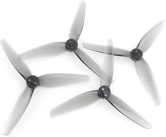 12pcs HQProp T3.5X2X3 3.5 Inch T-Mount Propeller Set (6X CW / 6X CCW) Transparent Gray