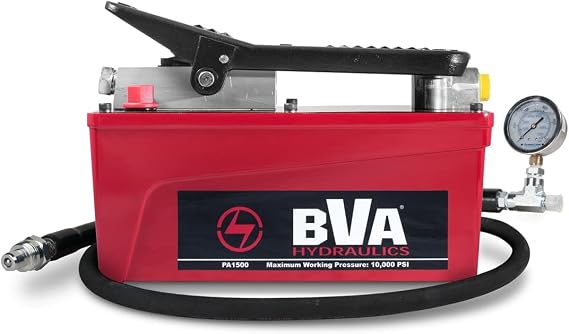 Tiger Tool - Bva Hydraulic Pump With 6 Hose & Gauge (70129)