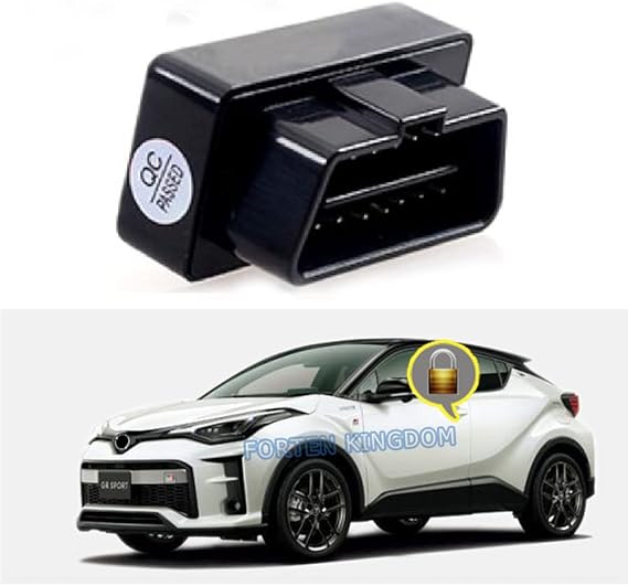 OBD Car Door Auto Speed Lock Unlock Intelligent Device Module Accessories for Toyota CHR 2010-2022 Plug and Play