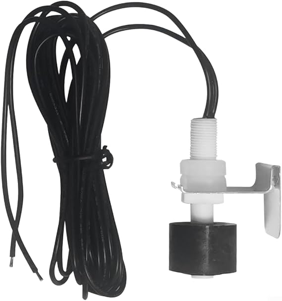 Flow Switch Sensor for HVAC Drain Pan Use with T-Type Configuration Float Actuation and 3/4 Thread Adaptor (C)
