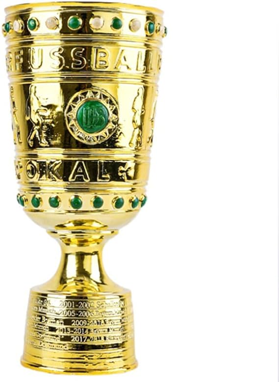 Arazi German Cup Trophy Replica Bundesliga Champions Collection Soccer Souvenir Home Desk Decor