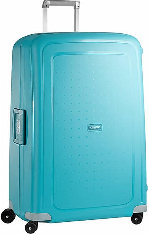 Samsonite S'Cure Spinner Suitcase Aqua blue