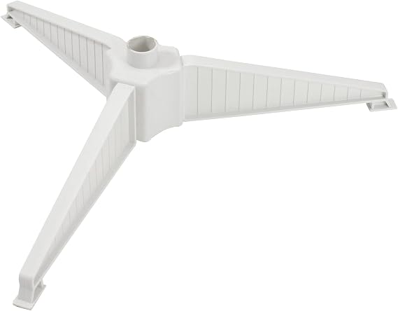 Vickerman 6" White Plastic Christmas Tree Stand