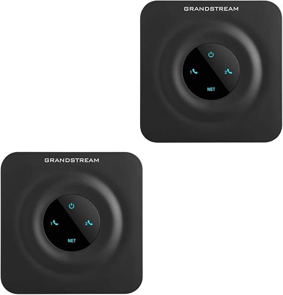HT802-V2 Analog VoIP Adapter 2 Pack - 2 FXS Ports Each, SIP/T.38/TLS/SRTP, Wired Ethernet