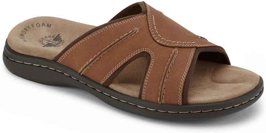 DOCKERS Mens Sunland Casual Slip-On Slide Sandals