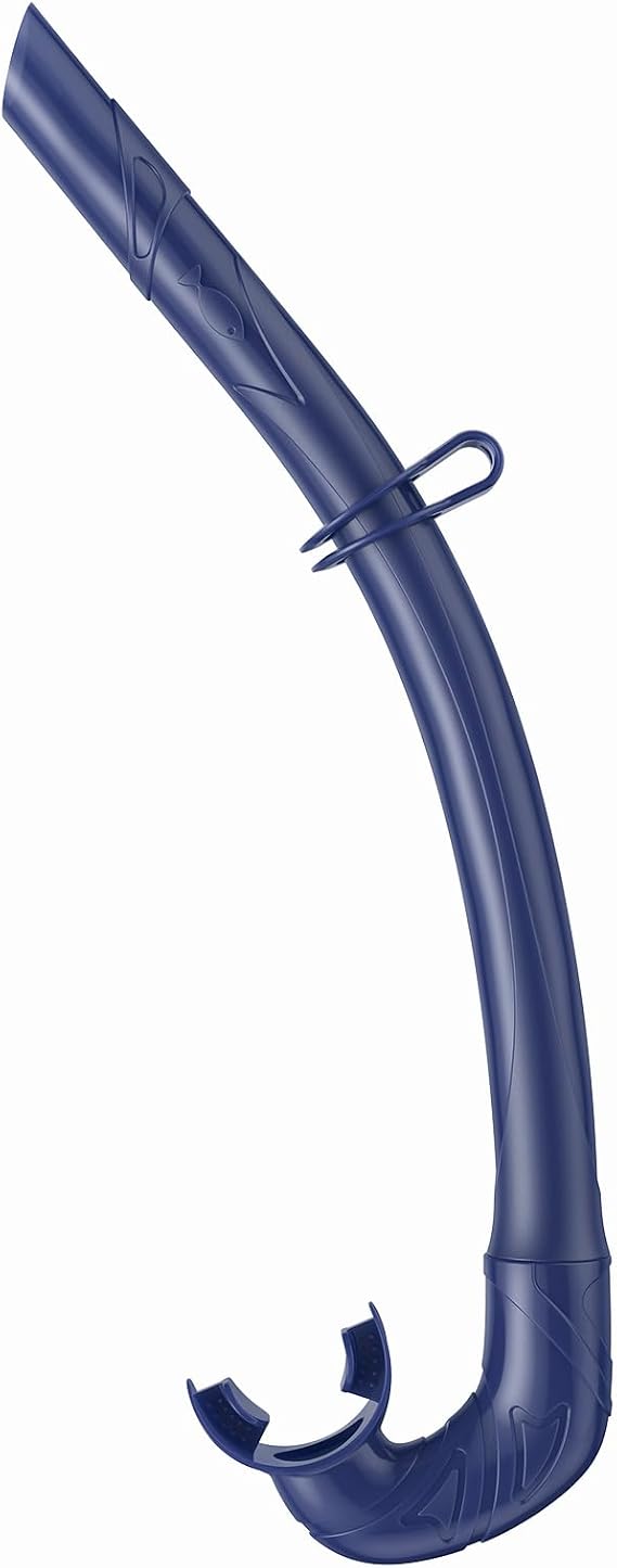 WSTOO Adults Diving Snorkel Breathing Tube Silicone Flexible Foldable Snorkel Anti-Drop for Freediving Swim Training,Diving and Scuba Diving,Easy to Carry for Travel