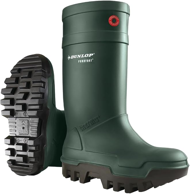 DUNLOP Protective Footwear C662933 Purofort Thermo+ Full Safety Dark Green/Black