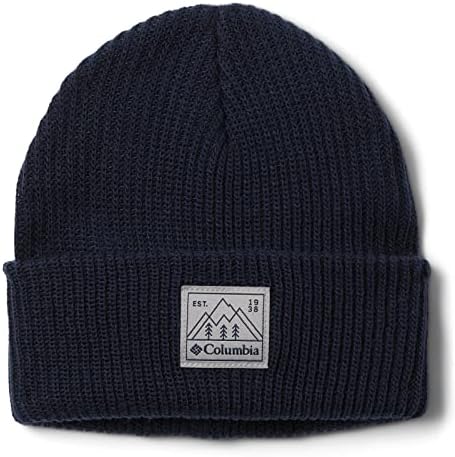Columbia Youth Toddler Whirlibird Cuffed Beanie, Collegiate Navy, One Size