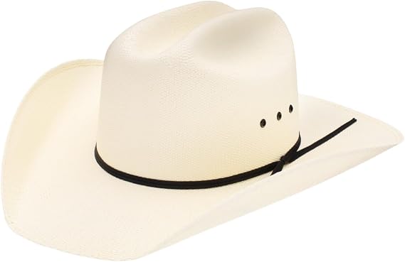 RESISTOL Denison 7X Bangora Straw Cowboy Hat