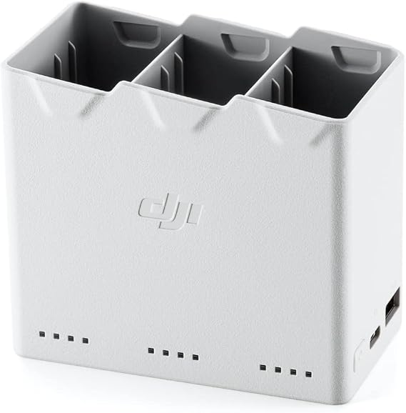 DJI 30W USB-C Two-Way Charging Hub for Mini 3 Pro Batteries, Mobile Power Source and Convenient Battery Storage